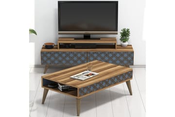 VARRED TV-Möbelset 140 cm Brun
