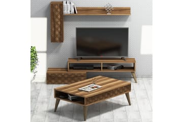VARRED TV-Möbelset 150 cm Brun