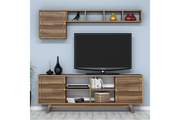 VARRED TV-Möbelset 160 cm Brun