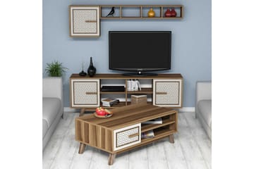 VARRED TV-Möbelset 160 cm Brun