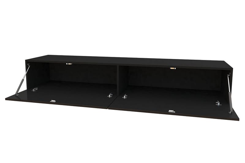 Vasil TV-möbelset 230x40x180 cm - Svart/Vit - Möbler - Vardagsrum - Tv-möbler & mediamöbler - Tv-möbelset