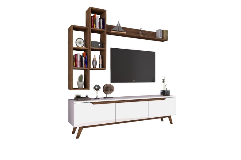 Virkesbo TV-Möbelset 180 cm - Beige - Möbler - Vardagsrum - Tv-möbler & mediamöbler - Tv-möbelset
