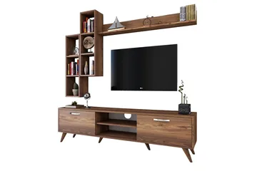 Virkesbo TV-Möbelset 180 cm - Brun - Möbler - Vardagsrum - Tv-möbler & mediamöbler - Tv-möbelset