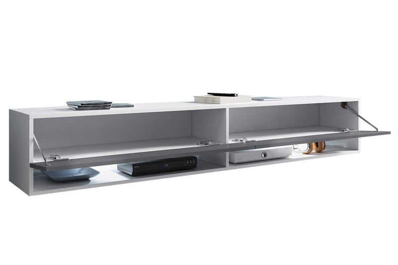 Brya Tv-skåp 180 cm - Vit/Natur - Möbler - Vardagsrum - Tv-möbler & mediamöbler - Tv-skåp