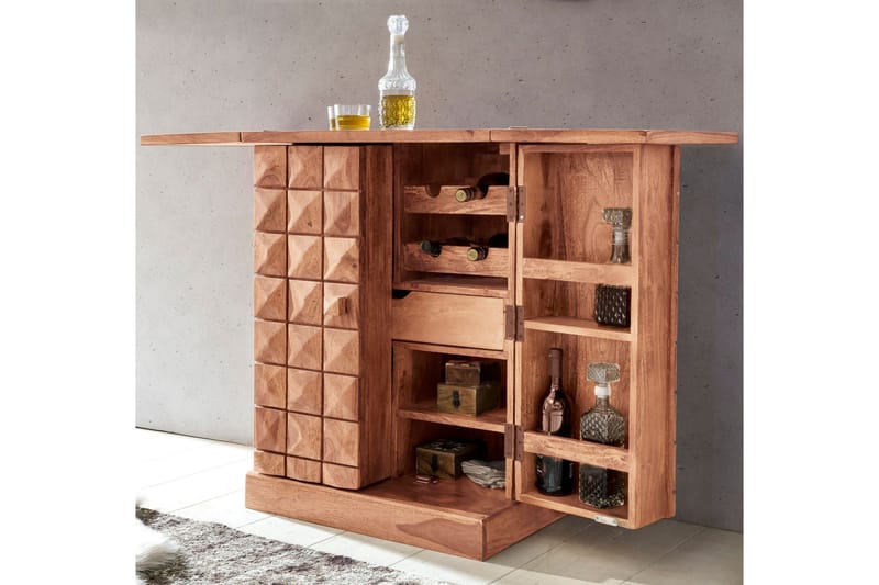 Cluett Barskåp - Trä/natur - Förvaring - Skåp - Barskåp