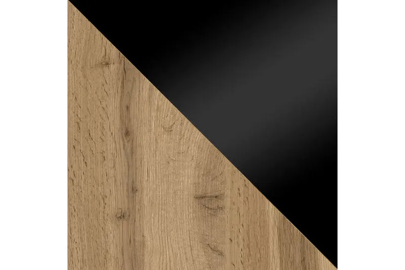 Cuguen Tv-skåp 180 cm Vit LED - Natur/Svart - Möbler - Vardagsrum - Tv-möbler & mediamöbler - Tv-bänkar