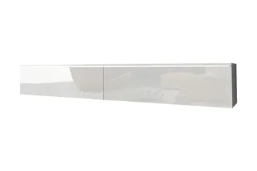 Cuguen Vägghängd Tv bänk med Förvaring 180x32x30 cm