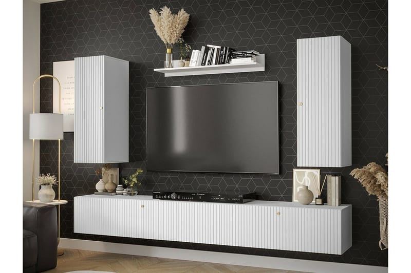 Dunvegan Tv-skåp 100 cm White - Möbler - Vardagsrum - Tv-möbler & mediamöbler - Tv-bänkar