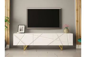 Glenndale Tv-skåp 180 cm Concept 55 White - Möbler - Vardagsrum - Tv-möbler & mediamöbler - Tv-bänkar