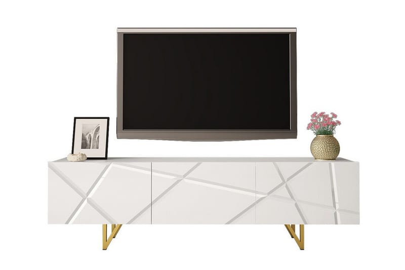 Glenndale Tv-skåp 180 cm Concept 55 White - Möbler - Vardagsrum - Tv-möbler & mediamöbler - Tv-bänkar