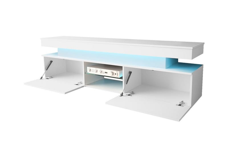 Glenndale Tv-skåp 190 cm - Svart - Möbler - Vardagsrum - Tv-möbler & mediamöbler - Tv-skåp