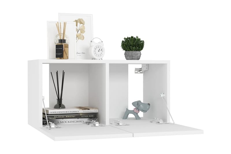 Hängande TV-skåp vit 60x30x30 cm - Vit - Möbler - Vardagsrum - Tv-möbler & mediamöbler - Tv-skåp