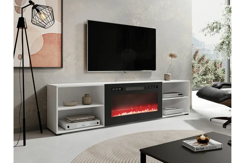 Juniskär Tv-skåp 200 cm - Vit - Möbler - Vardagsrum - Tv-möbler & mediamöbler - Tv-skåp