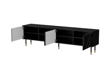 Juniskär Tv-skåp 204 cm - Svart - Möbler - Vardagsrum - Tv-möbler & mediamöbler - Tv-bänkar
