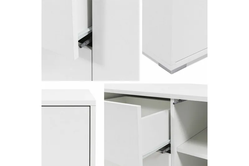 Kintore Tv-skåp 141 cm White - Möbler - Vardagsrum - Tv-möbler & mediamöbler - Tv-skåp