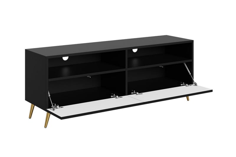 Kintore Tv-skåp 150 cm Svart - Möbler - Vardagsrum - Tv-möbler & mediamöbler - Tv-skåp