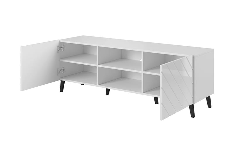 MEZIERE Tv-skåp 150 cm Vit - Möbler - Vardagsrum - Tv-möbler & mediamöbler - Tv-skåp