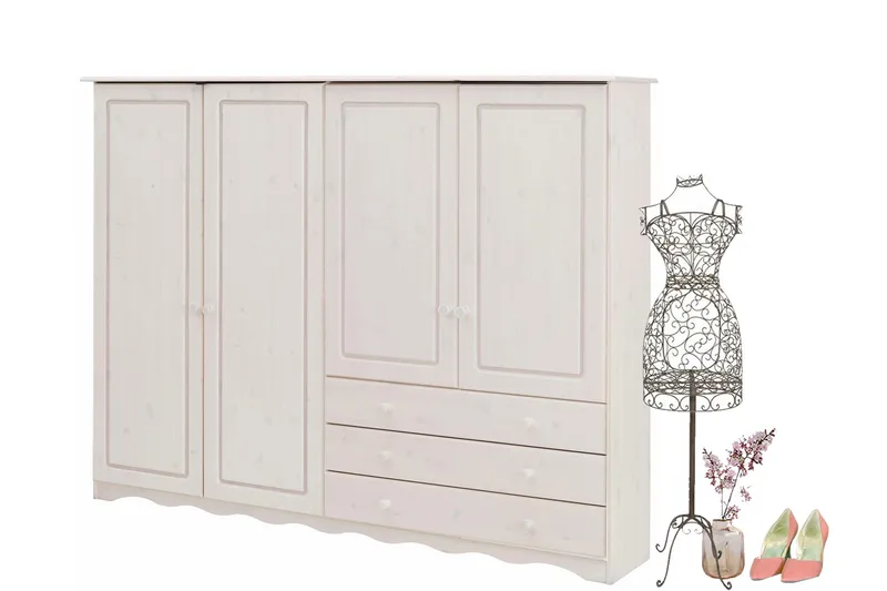 Naoki TV-skåp 185 cm - Vit - Möbler - Vardagsrum - Tv-möbler & mediamöbler - Tv-skåp