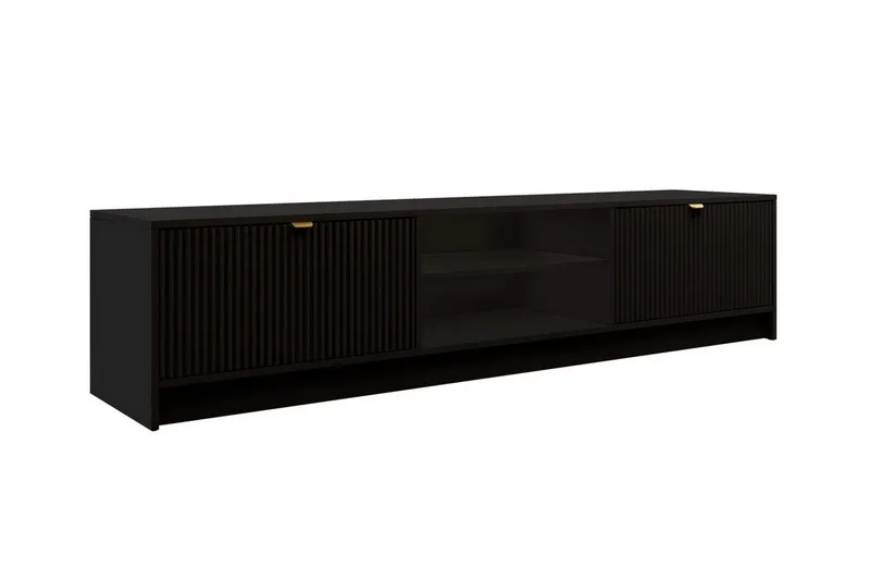 Novaj TV-skåp 180 cm - Svart - Möbler - Vardagsrum - Tv-möbler & mediamöbler - Tv-bänkar