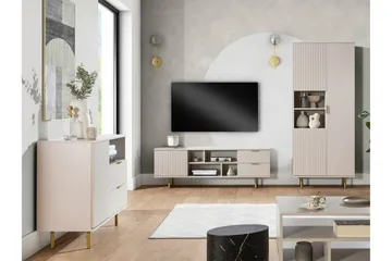 Staffin Tv-skåp 150 cm - Cashmere - Möbler - Vardagsrum - Tv-möbler & mediamöbler - Tv-bänkar