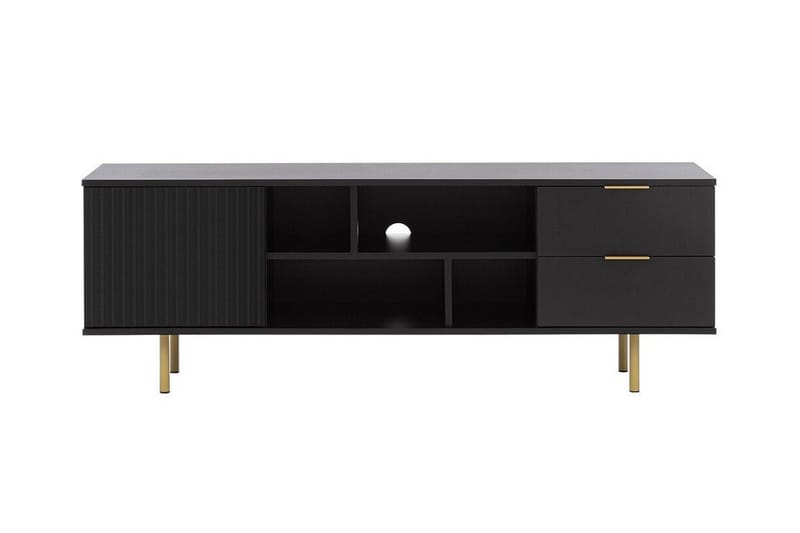 Staffin Tv-skåp 150 cm - Svart - Möbler - Vardagsrum - Tv-möbler & mediamöbler - Tv-skåp