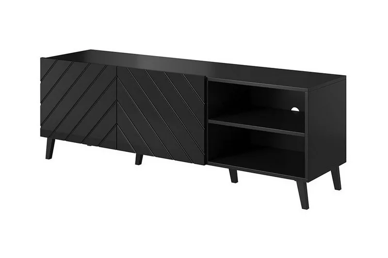 Strontian Tv-skåp 150 cm Scandinavian Choice Black - Möbler - Vardagsrum - Tv-möbler & mediamöbler - Tv-skåp