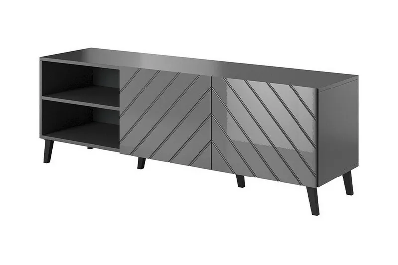 Strontian Tv-skåp 150 cm Scandinavian Choice Graphite - Möbler - Vardagsrum - Tv-möbler & mediamöbler - Tv-skåp