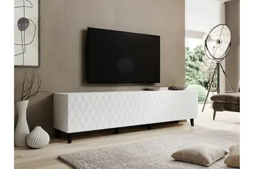Strontian Tv-skåp 200 cm Scandinavian Choice White - Möbler - Vardagsrum - Tv-möbler & mediamöbler - Tv-bänkar