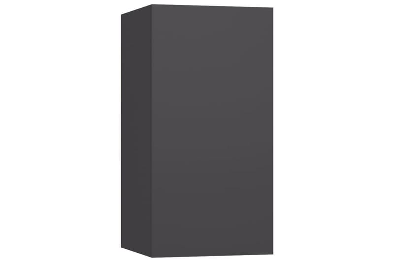 TV-sk�åp 7 delar grå 30,5x30x60 cm spånskiva - Grå - Möbler - Vardagsrum - Tv-möbler & mediamöbler - Tv-skåp