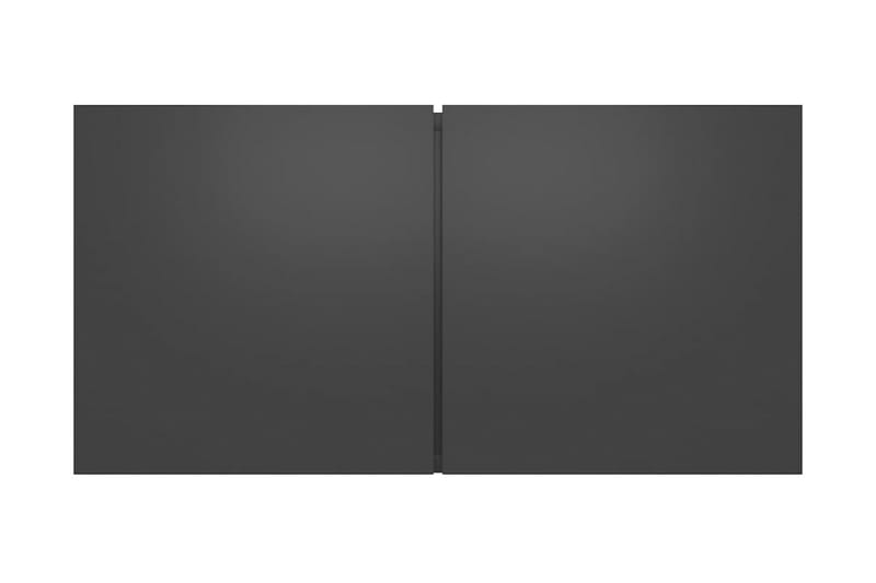 TV-skåp 7 delar svart spånskiva - Svart - Möbler - Vardagsrum - Tv-möbler & mediamöbler - Tv-skåp