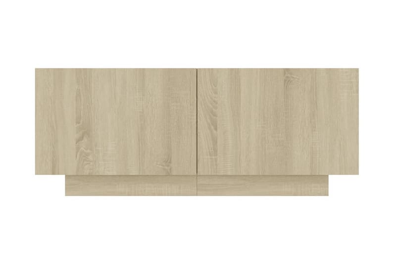 TV-skåp sonoma-ek 100x35x40 cm spånskiva - Brun - Möbler - Vardagsrum - Tv-möbler & mediamöbler - Tv-skåp