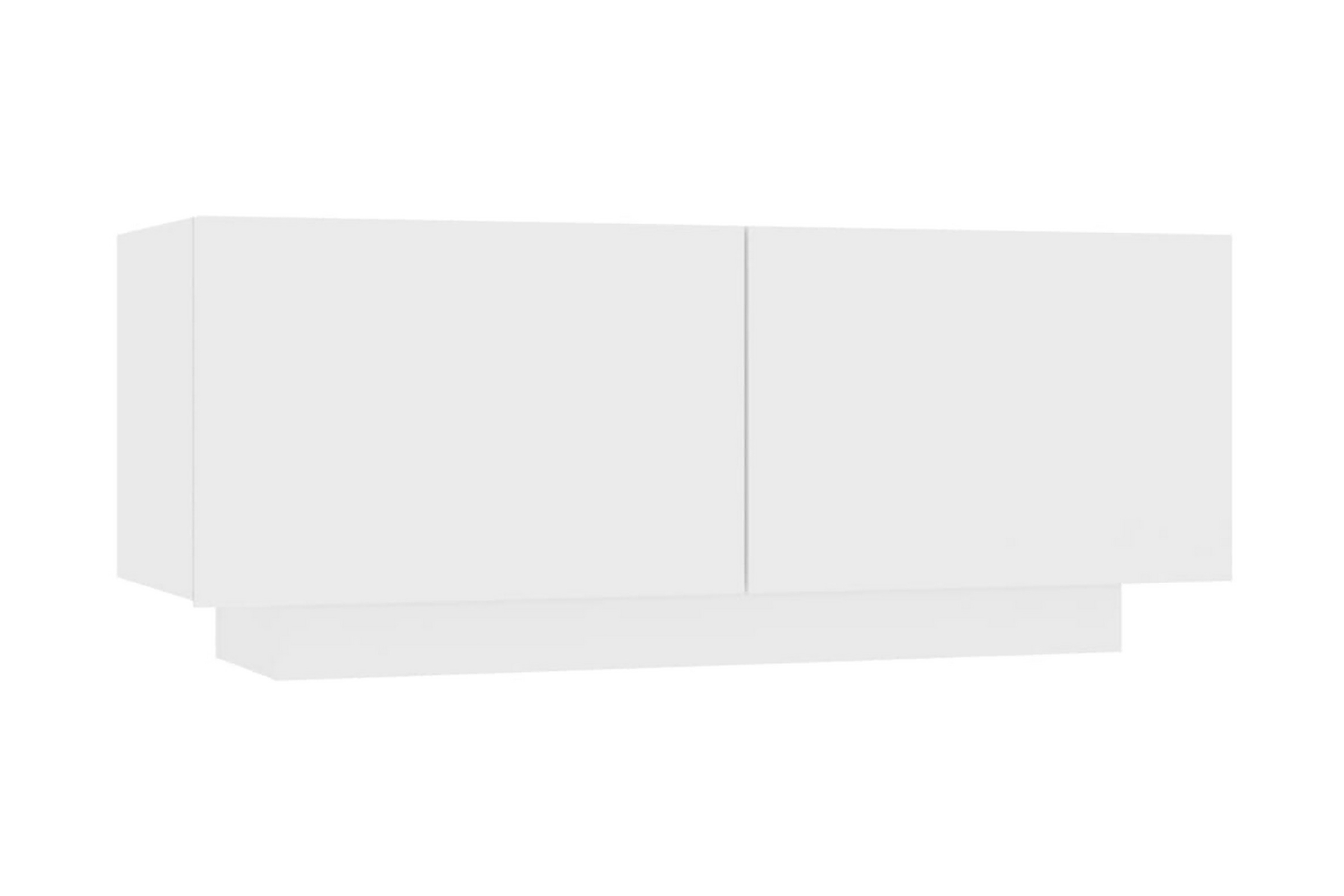 TV-skåp vit 100x35x40 cm spånskiva – Vit