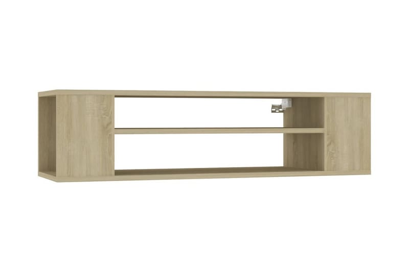 TV-väggskåp sonoma-ek 100x30x26,5 cm spånskiva - Brun - Möbler - Vardagsrum - Tv-möbler & mediamöbler - Tv-skåp