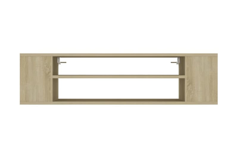 TV-väggskåp sonoma-ek 100x30x26,5 cm spånskiva - Brun - Möbler - Vardagsrum - Tv-möbler & mediamöbler - Tv-skåp
