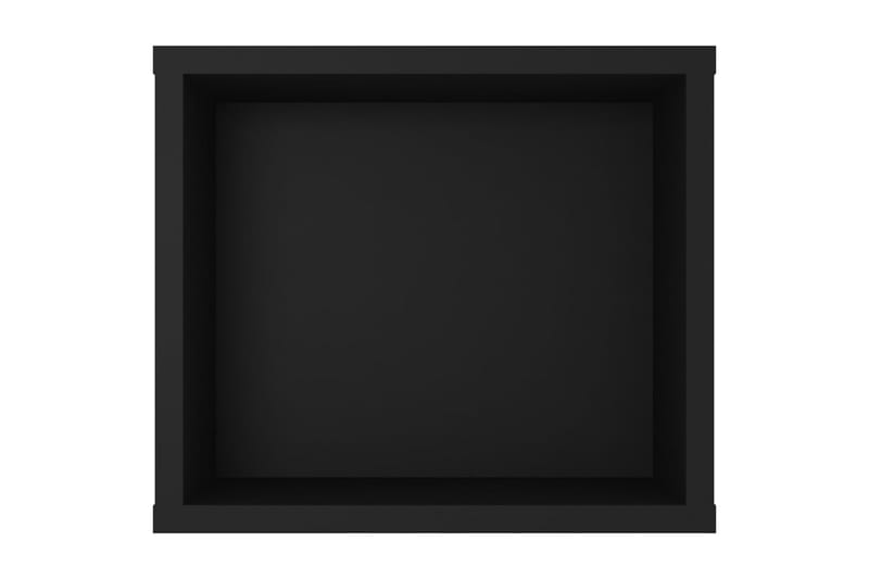 TV-väggskåp svart 100x30x26,5 cm spånskiva - Svart - Möbler - Vardagsrum - Tv-möbler & mediamöbler - Tv-skåp