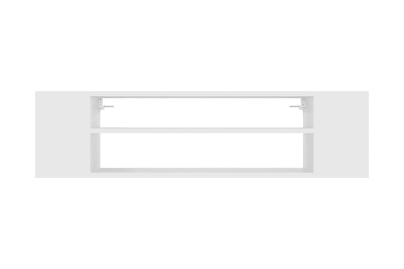 TV-väggskåp vit 100x30x26,5 cm spånskiva - Vit - Möbler - Vardagsrum - Tv-möbler & mediamöbler - Tv-skåp