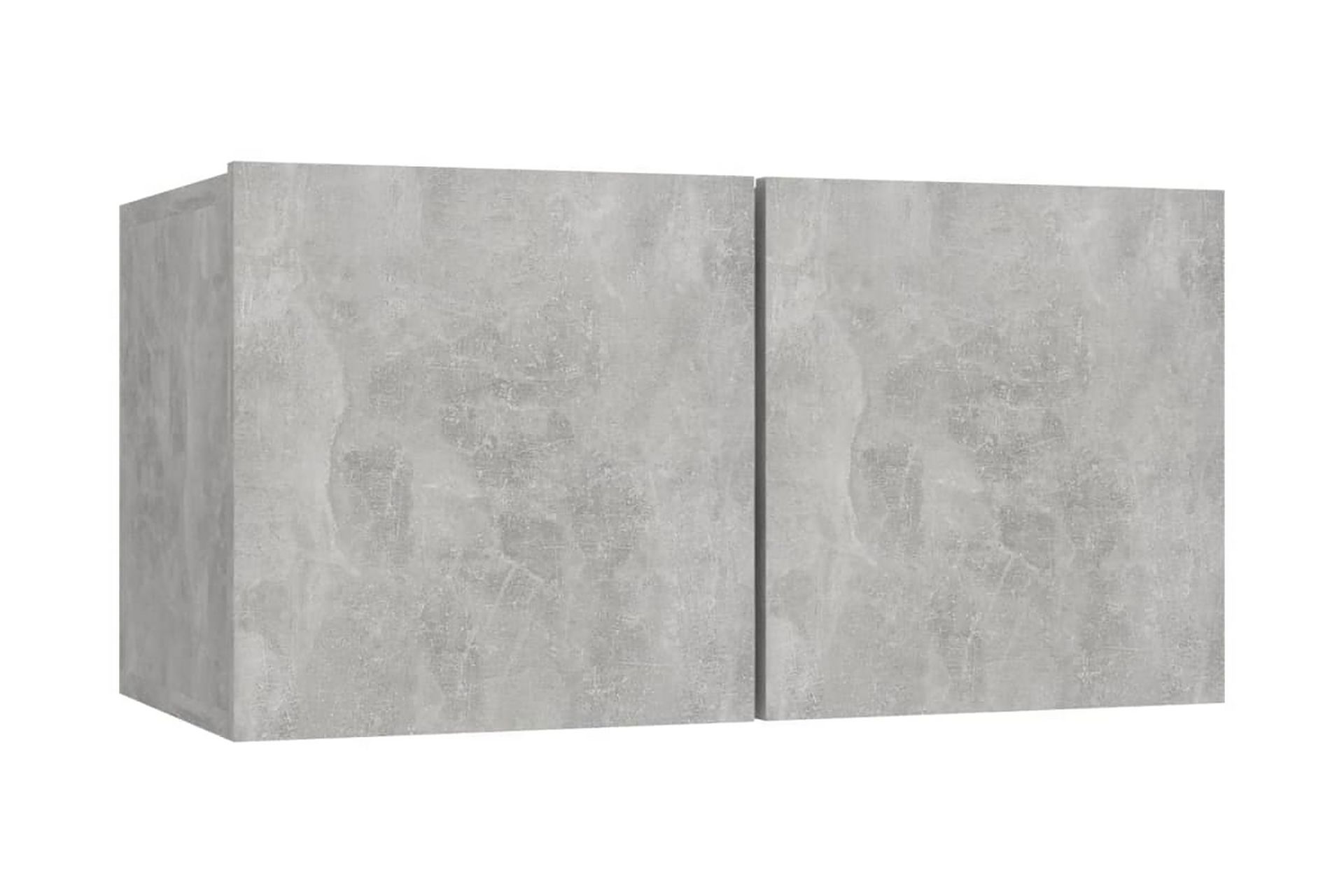 Väggmonterat TV-skåp betonggrå 60x30x30 cm - Grå - Möbler - Vardagsrum - Tv-möbler & mediamöbler - Tv-skåp