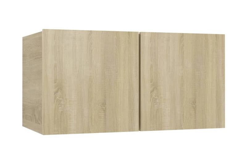 Väggmonterat TV-skåp sonoma-ek 60x30x30 cm - Brun - Möbler - Vardagsrum - Tv-möbler & mediamöbler - Tv-skåp