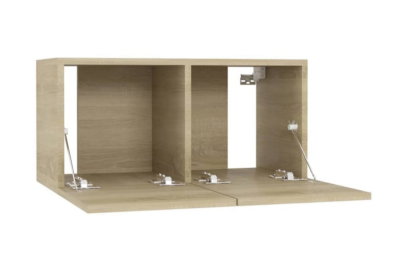 Väggmonterat TV-skåp sonoma-ek 60x30x30 cm - Brun - Möbler - Vardagsrum - Tv-möbler & mediamöbler - Tv-skåp
