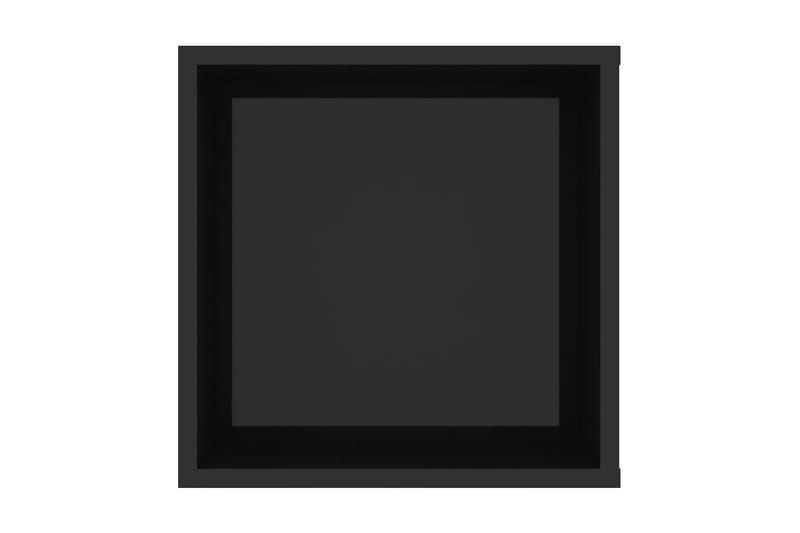 Väggmonterat tv-skåp svart högglans 102x35x35 cm spånskiva - Svart - Möbler - Vardagsrum - Tv-möbler & mediamöbler - Tv-skåp