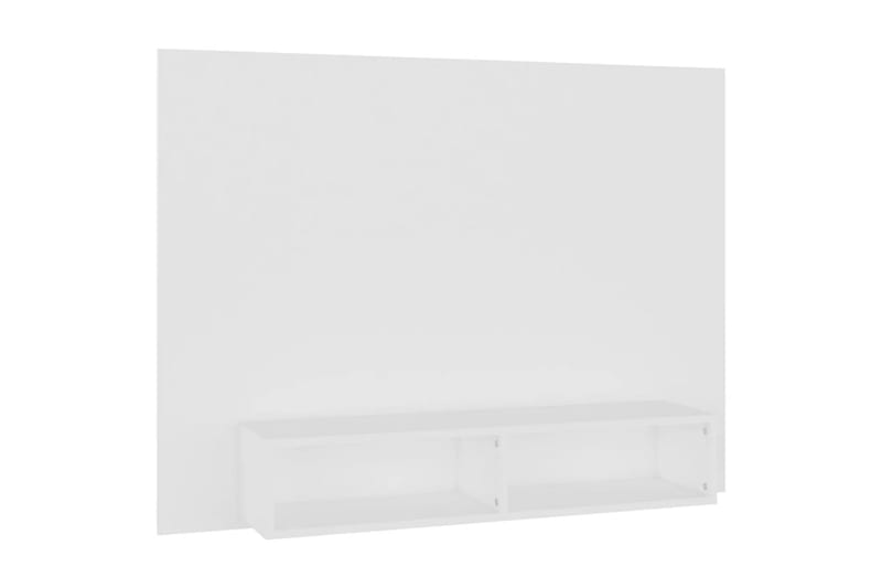 Väggmonterat tv-skåp vit 120x23,5x90 cm spånskiva - Vit - Möbler - Vardagsrum - Tv-möbler & mediamöbler - Tv-skåp