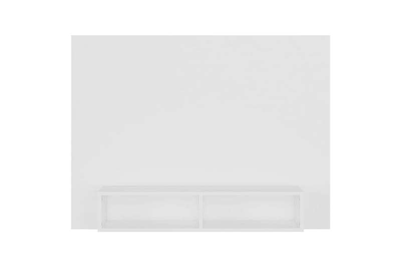 Väggmonterat tv-skåp vit 120x23,5x90 cm spånskiva - Vit - Möbler - Vardagsrum - Tv-möbler & mediamöbler - Tv-skåp