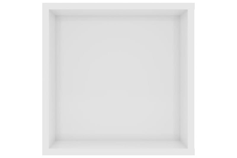 Väggmonterat tv-skåp vit högglans 102x35x35 cm spånskiva - Vit - Möbler - Vardagsrum - Tv-möbler & mediamöbler - Tv-skåp