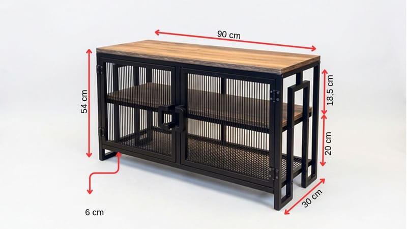 Alvorn Tv-Bänk 90 cm - Möbler - Vardagsrum - Tv-möbler & mediamöbler - Tv-väggfästen & mediastativ - Tv stativ & väggfästen