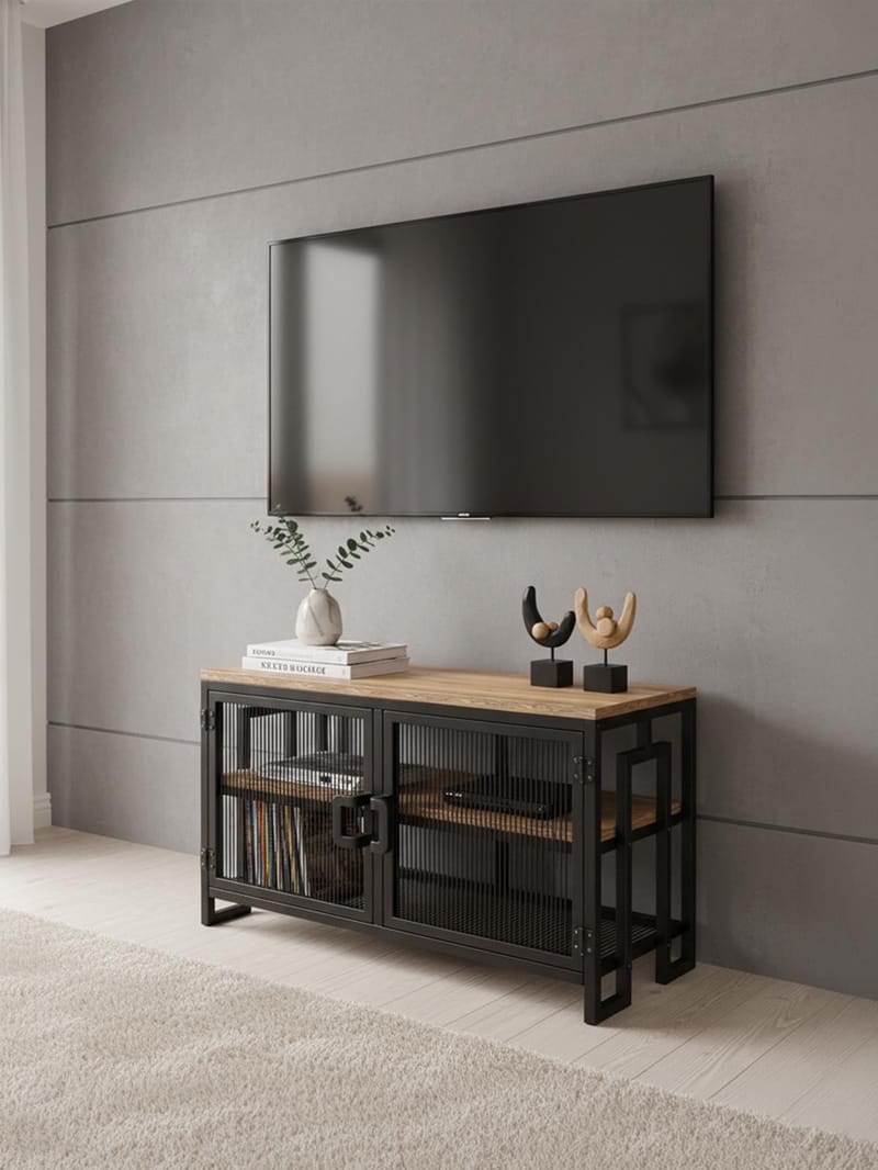 Alvorn Tv-Bänk 90 cm - Möbler - Vardagsrum - Tv-möbler & mediamöbler - Tv-väggfästen & mediastativ - Tv stativ & väggfästen