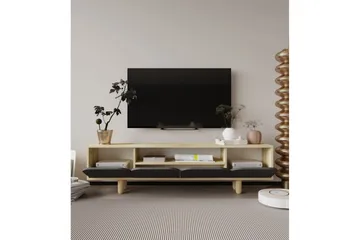 Arvo Tv-bänk 180x30 cm - Brun/Antracit - Möbler - Vardagsrum - Tv-möbler & mediamöbler - Tv-bänkar