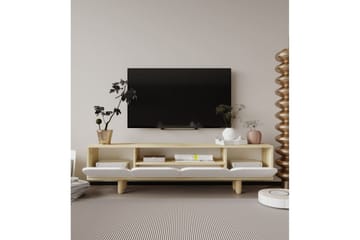 Arvo Tv-bänk 180x30 cm - Brun/Vit - Möbler - Vardagsrum - Tv-möbler & mediamöbler - Tv-bänkar
