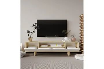 Arvo Tv-stativ 180x30 cm - Brun/Vit - Möbler - Vardagsrum - Tv-möbler & mediamöbler - Tv-bänkar