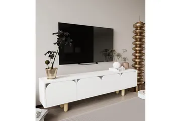 Arvo Tv-stativ 180x30 cm - Vit - Möbler - Vardagsrum - Tv-möbler & mediamöbler - Tv-bänkar