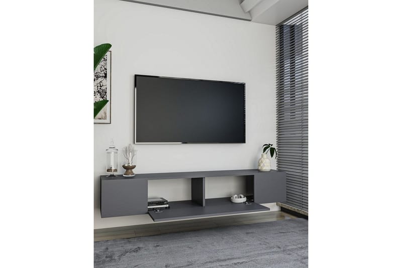 Avryn Tv-bänk 150 cm - Antracit - Möbler - Vardagsrum - Tv-möbler & mediamöbler - Tv-bänkar